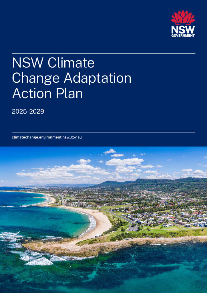 NSW Climate Change Adaptation Action Plan 2025 2029 AdaptNSW Frontpage NSW Climate Change Adaptation Action Plan 2025 2029